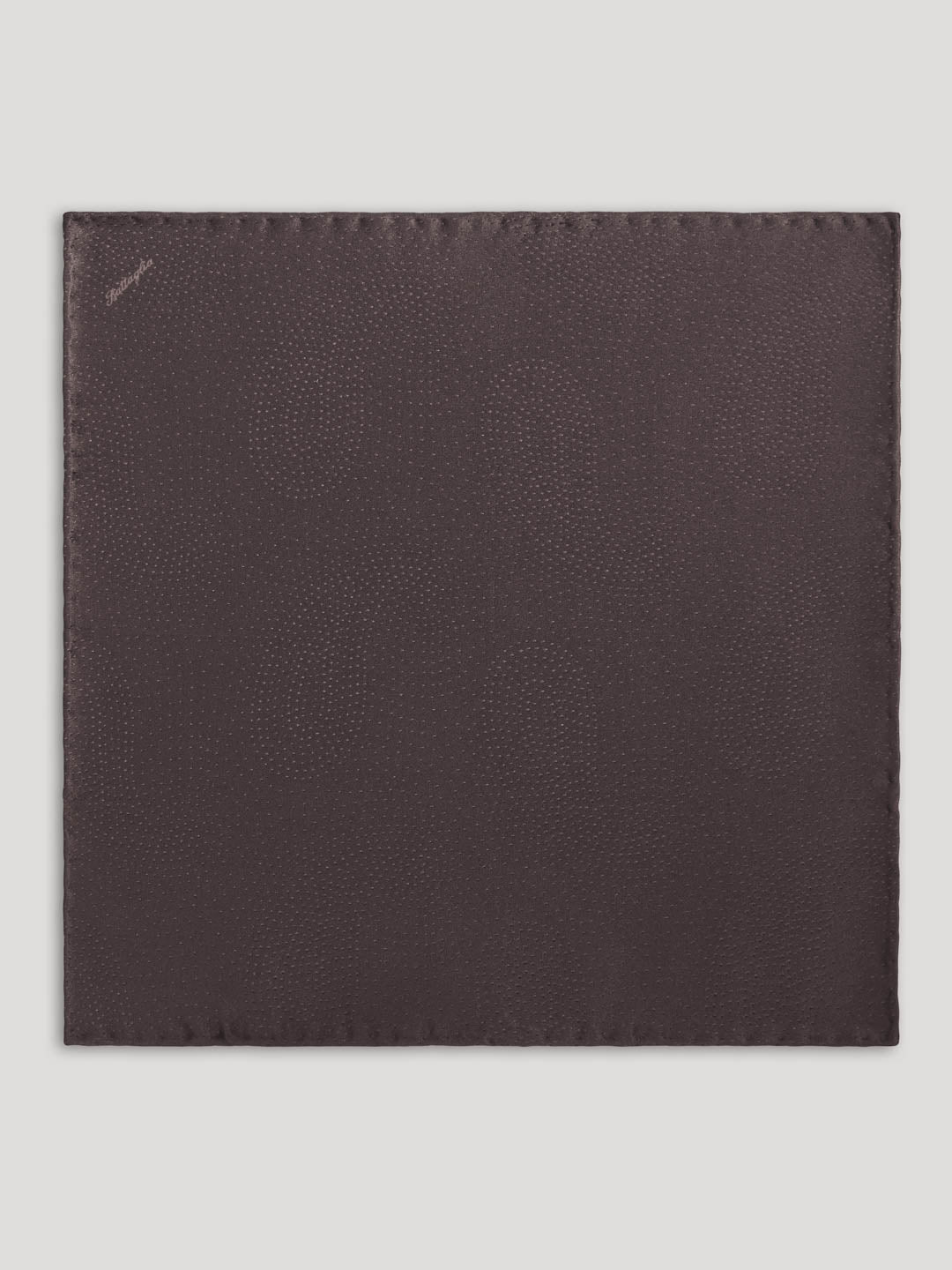 Black silk handkerchief. 